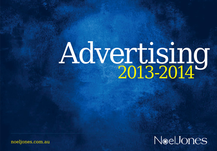 Noe Jones Advertising Cover