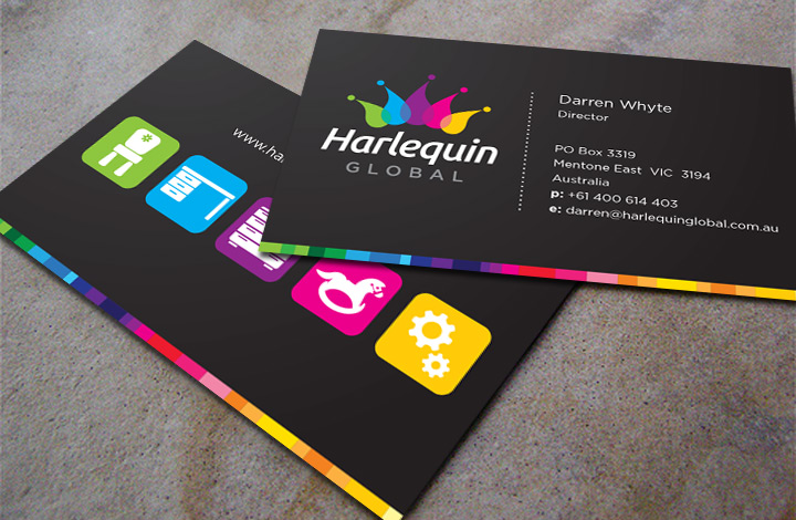 Harlequin Global Business Cards