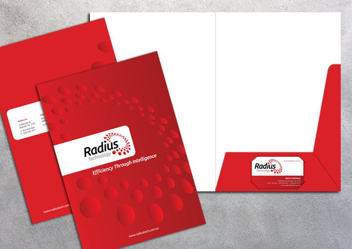 Radius Tech Presentation Folders