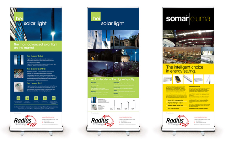 Radius Tech Oull-up Banners