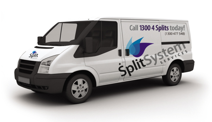 Split System Services Vehicle Livery